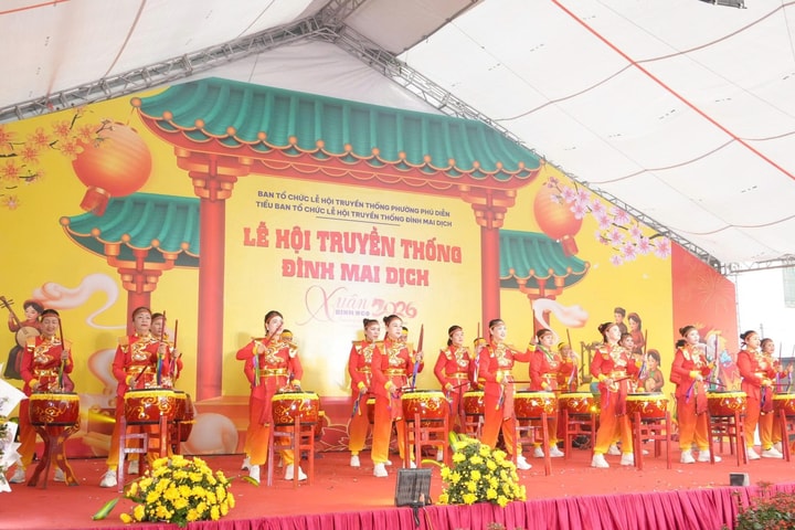 Khai mạc Lễ hội truyền thống Đình Mai Dịch năm 2026