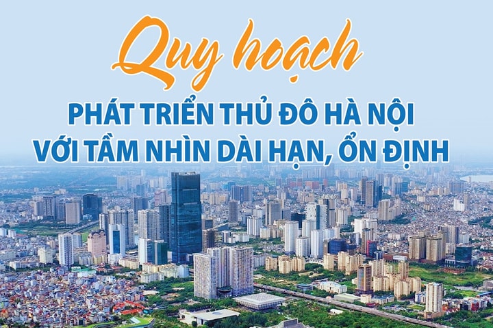 Quy hoạch phát triển Thủ đô Hà Nội với tầm nhìn dài hạn, ổn định