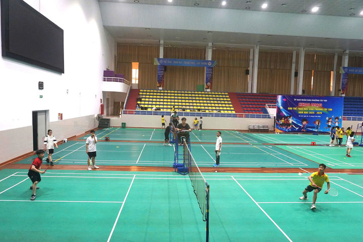 Sôi nổi Giải thể thao học sinh phường Tây Tựu