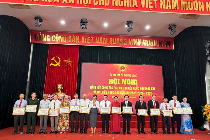 Hơn 99,5% cử tri Bồ Đề tham gia bầu cử, khẳng định tinh thần dân chủ, đồng thuận và trách nhiệm