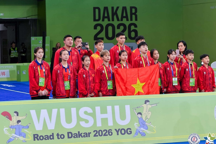 Wushu Việt Nam giành 7 huy chương vàng tại Giải vô địch wushu trẻ thế giới 2026