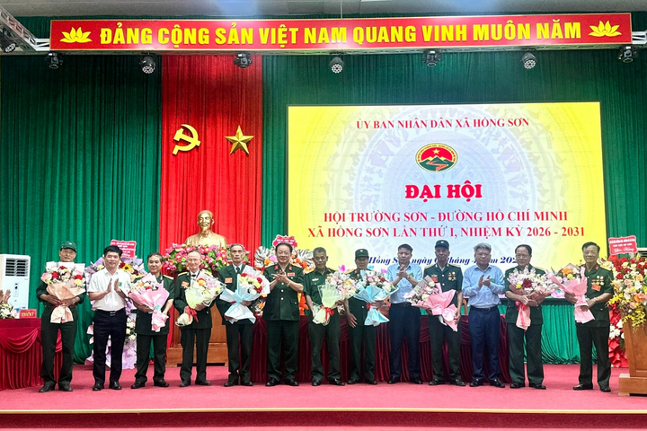 Xã Hồng Sơn: Đại hội đại biểu Hội Trường Sơn - Đường Hồ Chí Minh lần thứ I