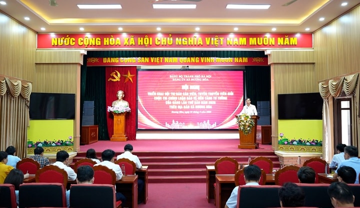 Xã Dương Hòa triển khai nhiệm vụ trọng tâm quý II-2026