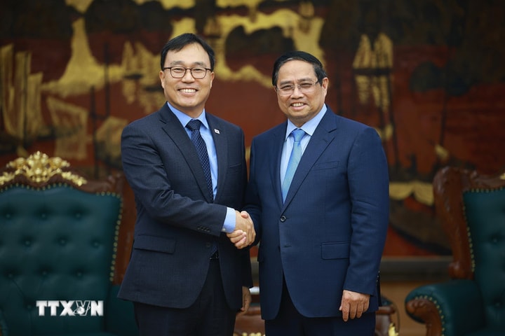 Thủ tướng Phạm Minh Chính tiếp Đại sứ Hàn Quốc tại Việt Nam
