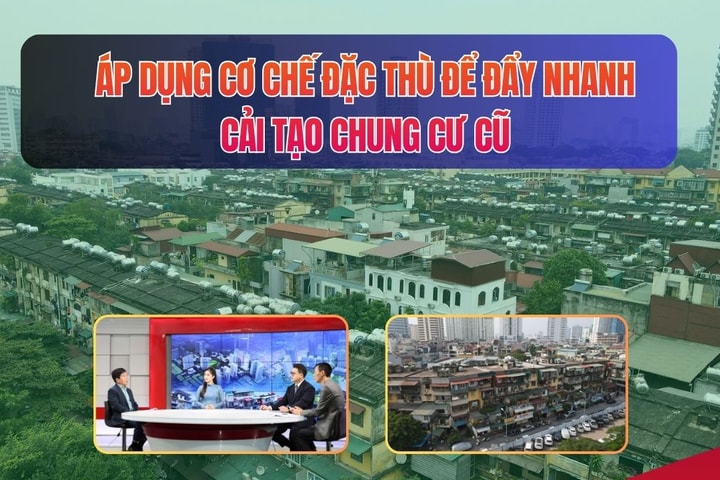 Áp dụng cơ chế đặc thù để đẩy nhanh cải tạo chung cư cũ