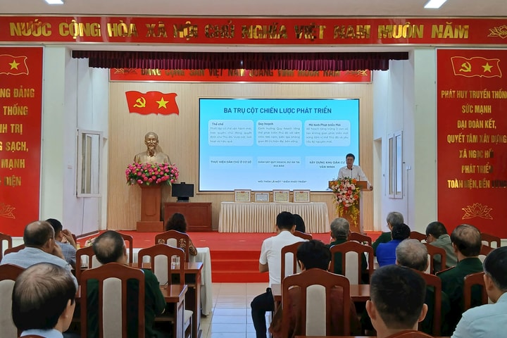 Phát huy vai trò Mặt trận, xã Ngọc Hồi triển khai Nghị quyết 02-NQ/TW vào thực tiễn