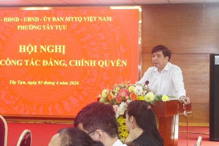 Phường Tây Tựu đẩy mạnh giải quyết những vấn đề dân sinh