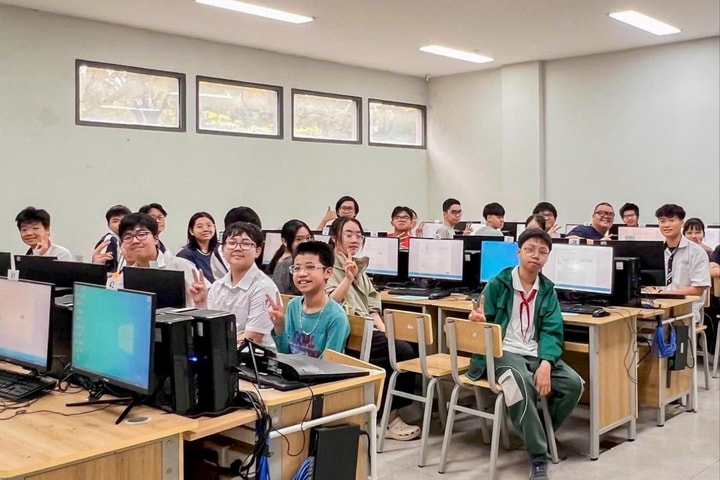 850 học sinh thi vòng chung khảo Tài năng tin học trẻ quốc tế - thành phố Hà Nội