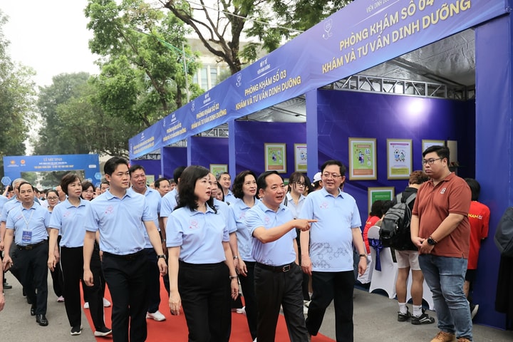 Mít tinh phát động Ngày Sức khỏe toàn dân, lan tỏa thông điệp “Chủ động phòng bệnh - Vì một Việt Nam khỏe mạnh”