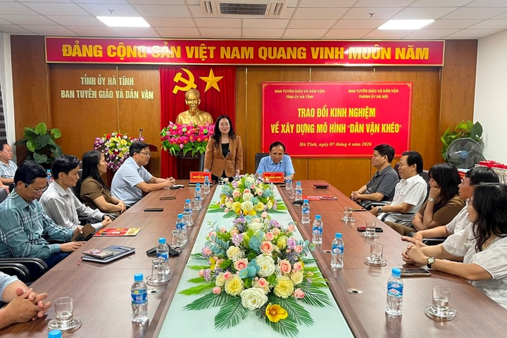 Hà Nội - Hà Tĩnh chia sẻ kinh nghiệm triển khai phong trào thi đua dân vận khéo