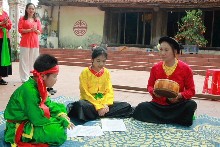 Giữ hồn di sản trống quân Phúc Lâm