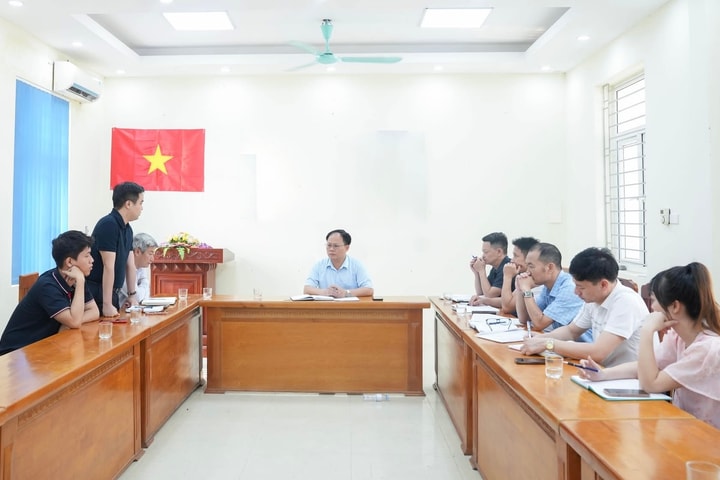 Xã Hưng Đạo bàn giao mặt bằng thực hiện dự án cầu Tân Phú