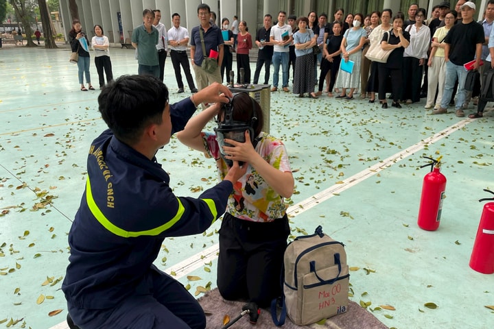 Tăng cường trải nghiệm phòng cháy, chữa cháy, nâng cao trách nhiệm người đứng đầu cơ sở