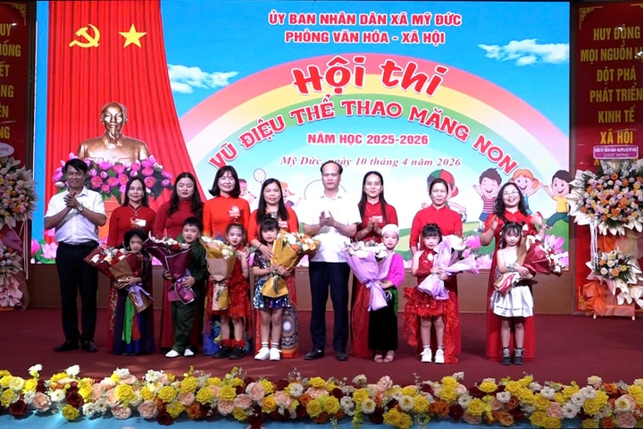 Xã Mỹ Đức: Giúp trẻ nhỏ phát triển toàn diện cả về thể chất và trí tuệ
