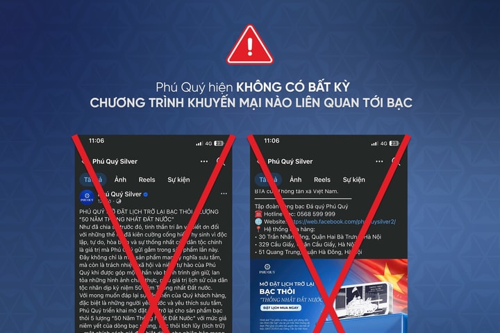 Đừng để “tích xanh” fanpage giả lừa đảo mua vàng