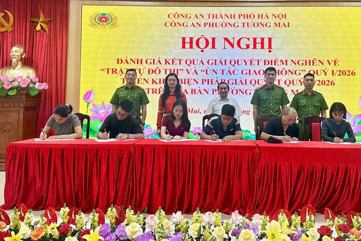 Tương Mai quyết liệt gỡ điểm nghẽn trật tự đô thị, ùn tắc giao thông