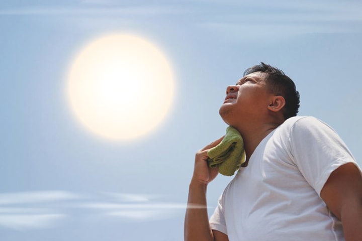 Xử trí khi bị say nắng, say nóng