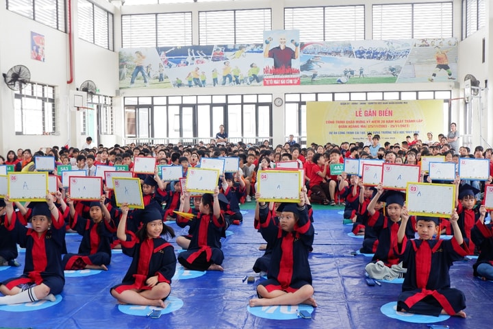 Không ở trung tâm, Trường Tiểu học Thúy Lĩnh vẫn hút phụ huynh nhờ điều gì?