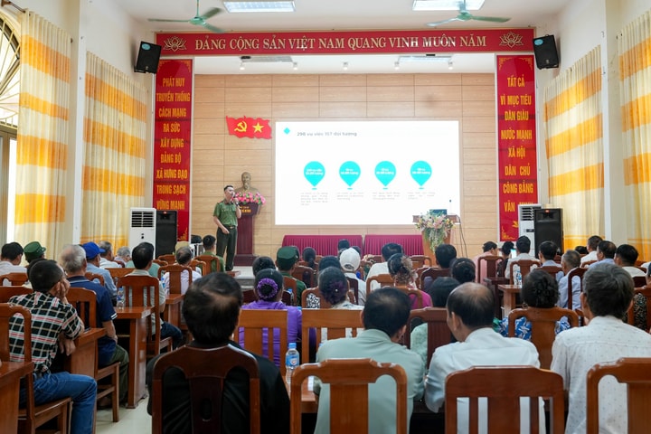 Xã Hưng Đạo: Tập huấn tuyên truyền Luật An ninh mạng cho hội viên nông dân