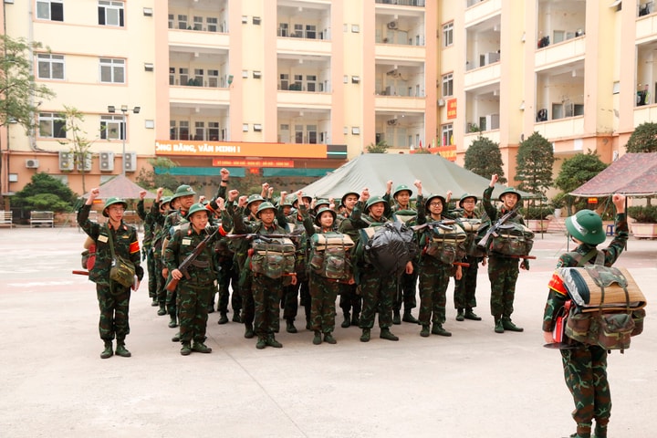 Học viện Quân y diễn tập chiến thuật cuối khóa cho học viên bác sĩ quân y khóa 54