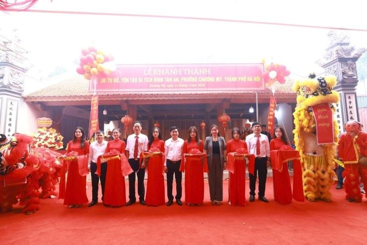 Hoàn thành tu bổ, tôn tạo đình Tân An