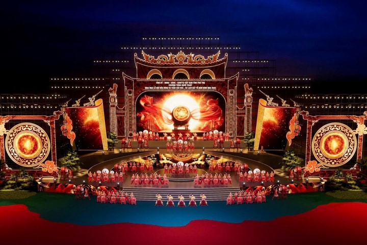 Chương trình nghệ thuật “Linh thiêng nguồn cội - Đất Tổ Hùng Vương” quy tụ dàn nghệ sĩ danh tiếng