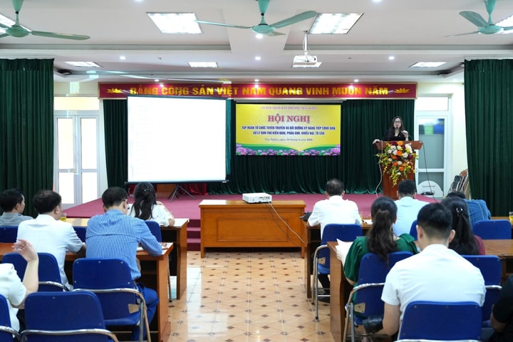 Nâng cao kỹ năng tiếp công dân, xử lý đơn thư tại phường Yên Nghĩa