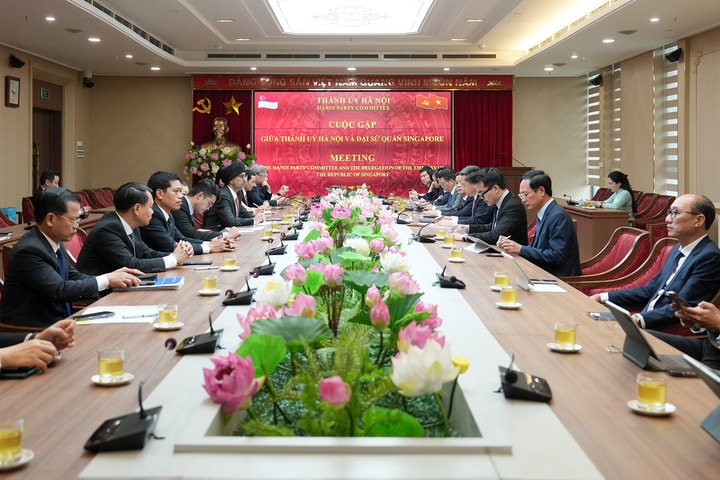 Hà Nội thúc đẩy hợp tác đào tạo cán bộ với Singapore phục vụ các mục tiêu phát triển