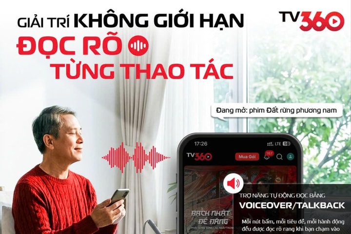 TV360: Xóa bỏ rào cản số, lan tỏa giá trị nhân văn cho người khiếm thị