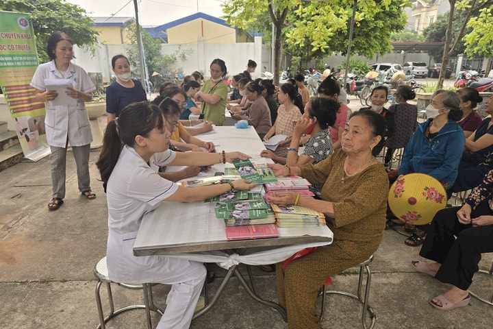 Tăng cường chăm sóc sức khỏe ban đầu từ cơ sở tại phường Thượng Cát