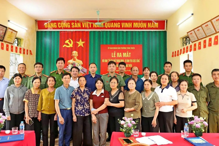 Ra mắt mô hình “Tổ dân phố thông minh” tại phường Tùng Thiện