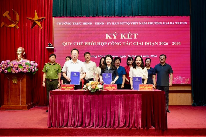 Phường Hai Bà Trưng đẩy mạnh phối hợp phát triển kinh tế - xã hội