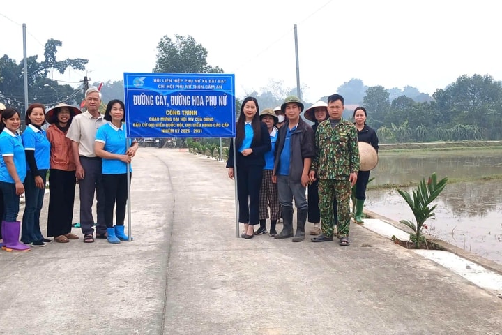 Phụ nữ xã Bất Bạt: Đổi mới hình thức hoạt động gắn với bảo vệ môi trường