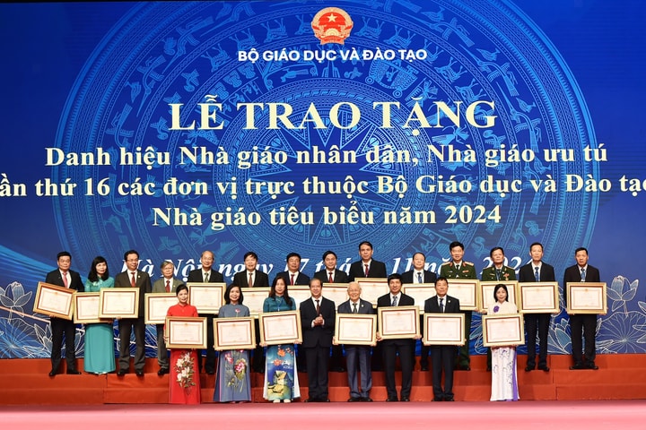 123 nhà giáo Hà Nội được đề nghị xét tặng danh hiệu Nhà giáo nhân dân, Nhà giáo ưu tú
