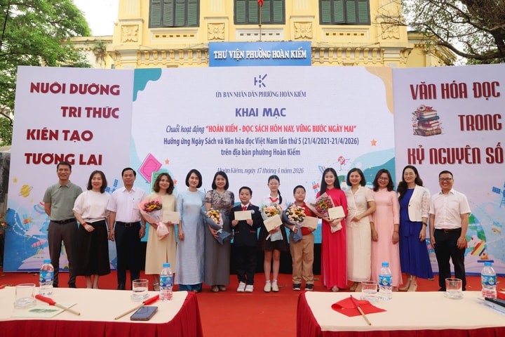 Đa dạng hoạt động hưởng ứng Ngày Sách và Văn hóa đọc Việt Nam tại phường Hoàn Kiếm