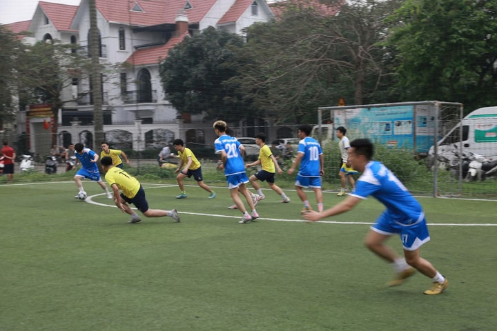 18 đội bóng tham gia Giải bóng đá vô địch phường Dương Nội năm 2026