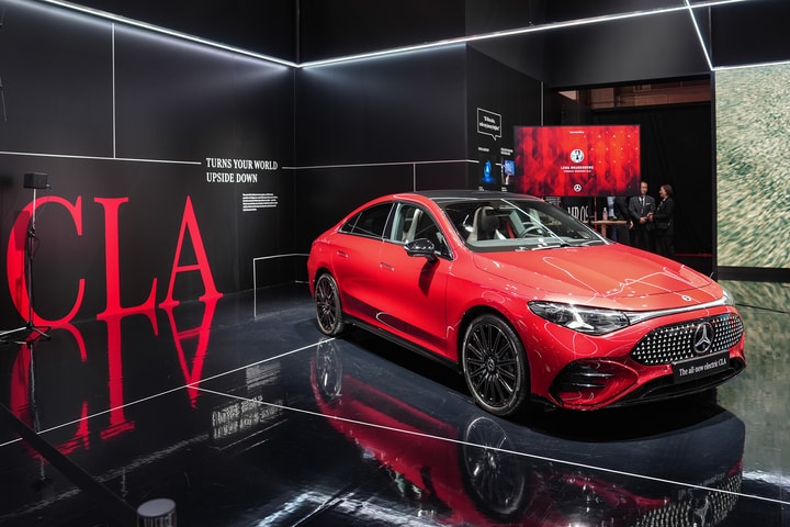 Sedan thuần điện Mercedes-Benz CLA Electric sắp về Việt Nam