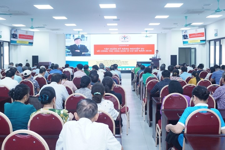 Gia Lâm nâng cao kỹ năng, nghiệp vụ hoà giải cho đội ngũ hoà giải viên