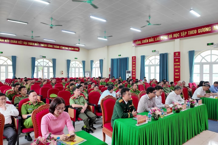 Xã An Khánh kỷ niệm 80 năm truyền thống các lực lượng Công an nhân dân
