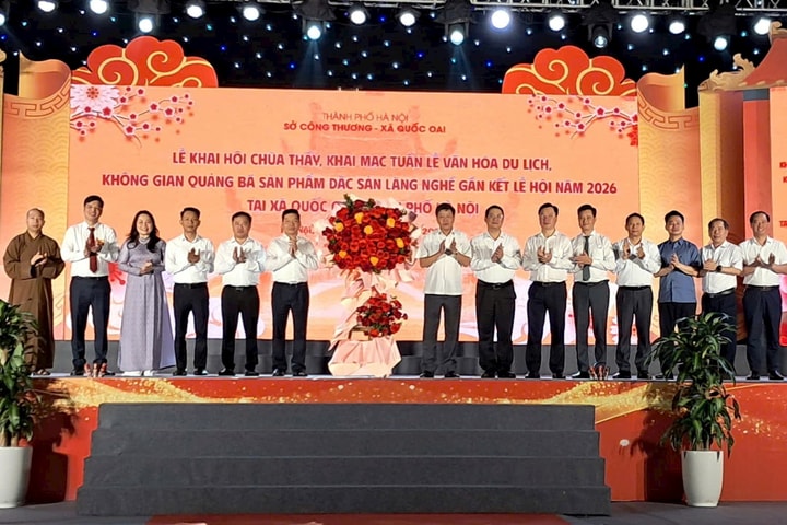 Quốc Oai khai hội chùa Thầy 2026: Lan tỏa giá trị di sản, kết nối văn hóa, du lịch