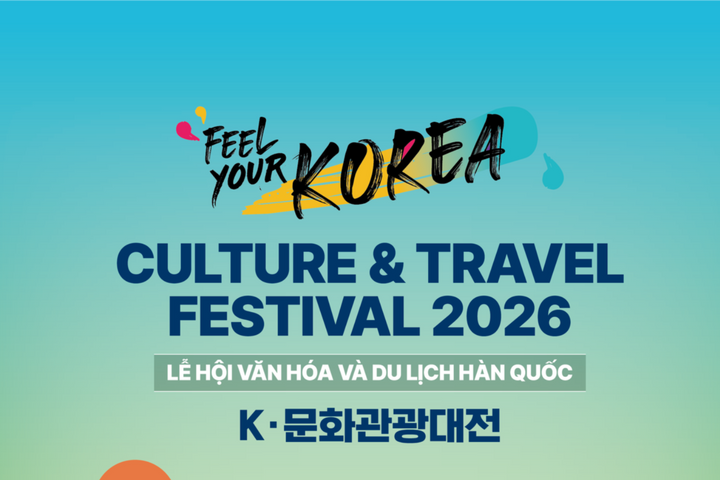 Lễ hội Văn hóa và Du lịch Hàn Quốc 2026 sắp diễn ra tại Hà Nội