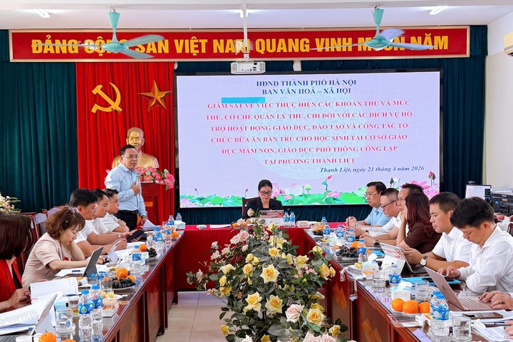 Phường Thanh Liệt: Tăng cường quản lý, nâng cao chất lượng bữa ăn bán trú trong trường học