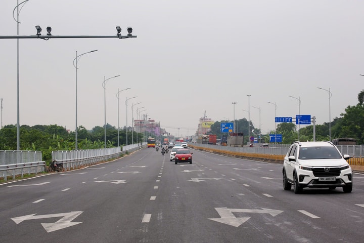 Diện mạo mới tại nút giao thông trọng điểm cửa ngõ phía Bắc Thủ đô