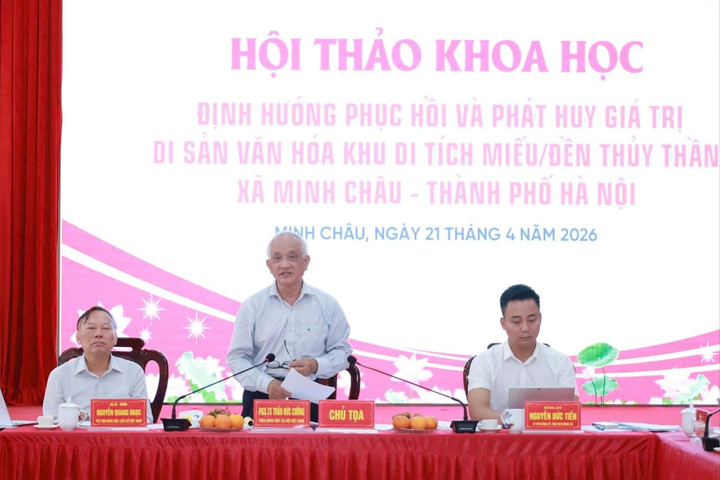 Định hướng phục hồi, phát huy giá trị di tích Miếu-Đền Thủy thần xã Minh Châu