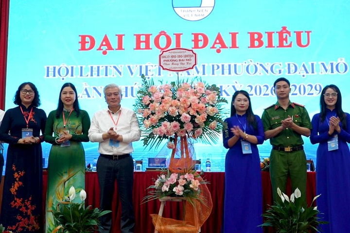 Phường Đại Mỗ: Đại hội đại biểu Hội liên hiệp Thanh niên Việt Nam nhiệm kỳ 2026 - 2029