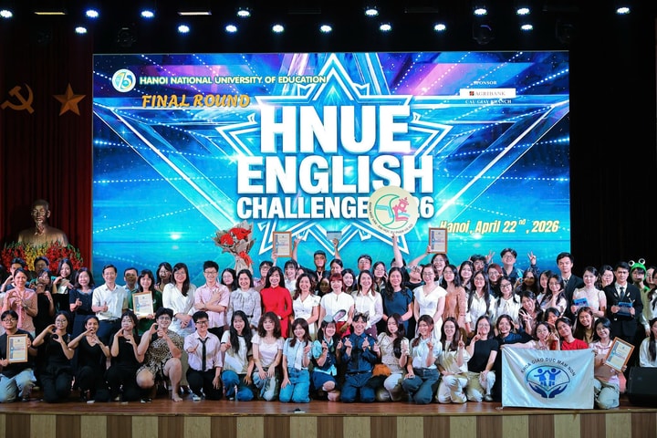 HNUE English Challenge 2026: Thúc đẩy tinh thần học tiếng Anh trong sinh viên sư phạm‎