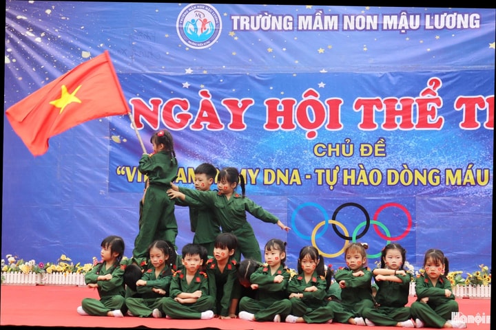 Sân chơi nuôi dưỡng lòng tự hào dân tộc cho trẻ mầm non