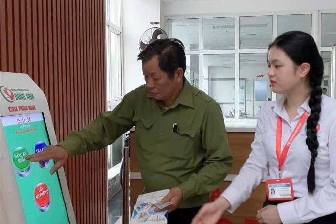 Bệnh viện Đa khoa Đông Anh từng bước chuyển đổi số trong khám chữa bệnh