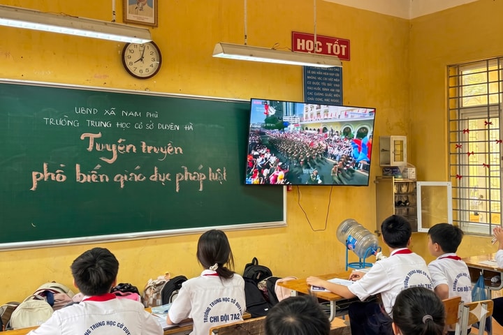 Đưa pháp luật đến gần học sinh bằng công nghệ số