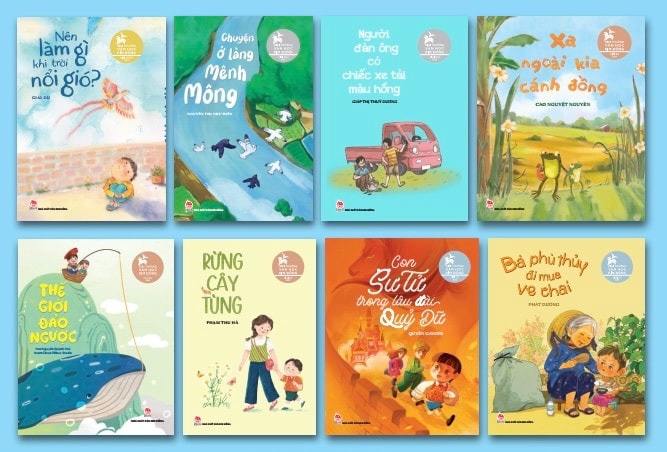 Tủ sách Giải thưởng Văn học Kim Đồng: Món quà ấm áp cho độc giả nhỏ tuổi Việt Nam